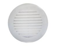 Решетка без сетки c фланцем d100 (внешний d136) АБС (Эра) 10РК