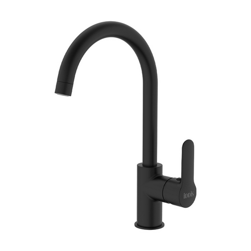 Смеситель для кухни черный Cuba CU5BLJ0i05  IDDIS