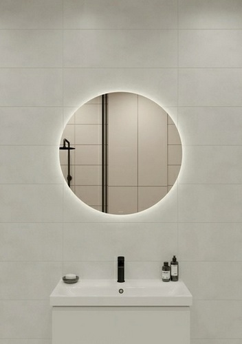 Зеркало CERSANIT Eclipse smart 80 80 с подсветкой круглое