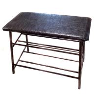 Обувница 2 60 темн. крокодил н. медь