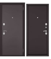 Дверь входная метал. МАСТИНО HOME ECO MМ 860*2050 L (Букле шок/Букле шок steel)