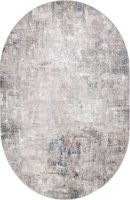 Ковер Турция ARTEMIS KIRKE 02950В OVAL BLUE BEIGE 1,6*2,3 м					