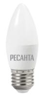 Лампа светодиодная LL-R-C37-6W-230-4K-E27 (свеча, 6Вт, нейтр., Е27) Ресанта