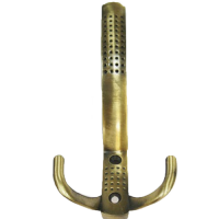 Крючок-вешалка № 641А большая, бронза (40 200)