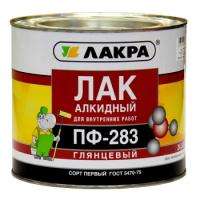 Лак ПФ-283 алкидный 2,4кг.(Лакра)