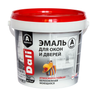 Эмаль акриловая для окон и дверей 1кг DALI Рогнеда