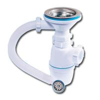 Сифон бутыл. 3 1 2  с круглым переливом E-5007