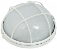 Светильник НПП-100w круглый термостойкий с решеткой IP54 IEK