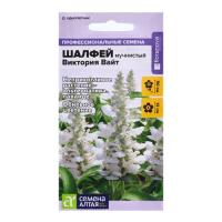 Шалфей Виктория Вайт мучнистый ц п 10 шт (Семена Алтая)