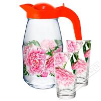 Набор для воды 3 пр арт.1607 2-Д (Пионы)