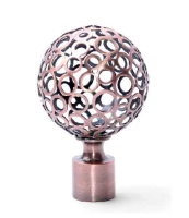 Наконечник 16мм-2шт.Ажур (Золото глянец)