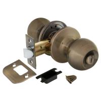 Ручка защелка DK672 AB-BK бронза фиксатор PUNTO