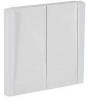 Выключатель 2-клавишный 10А FP205 белый IEK FP-V20-0-10-1-K01 IEK