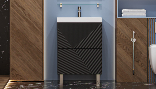 Тумба напольная Edge 60 графит (Neo60) VELVEX