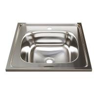 Мойка нерж. 50 50 (0,4) вып. 1 1 2 MIXLINE 16 см.