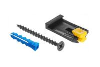 Крепление для маяков (зажим + шуруп + дюбель (упаковка 20 шт)