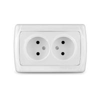 Розетка  2-м. СП  МАРГАРИТА  16А  бел. (М0102)