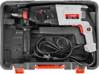 Перфоратор П-26-800, 800Вт,SDS-plus, 3Дж, 0-1300об мин,0-4800уд мин, кейс   ЗУБР