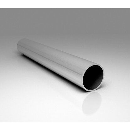 Труба круглая алюминиевая 25 1мм, 1м (без покрытия 500)