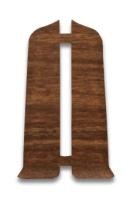 Заглушка правая для плинтуса Орех 291, Деконика