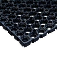 Коврик придверный грязезащитный 0,5 1,0 м  Решетка  (HOLLOW MATS) (12мм) ячеистый