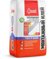 Клей  монтажный для теплоизоляции Старатели -ТЕПЛОИЗОЛ  25кг