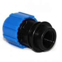 Муфта переход. ПЭ с внутр. труб. резьбой 25х1'' (обж.)