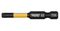 .Бита TORX T25 50мм торсионная Wurz ПРОФИТ