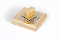 Накладка-фиксатор City collection CS BK GP CP зол. хром(квадр.) PALLADIUM