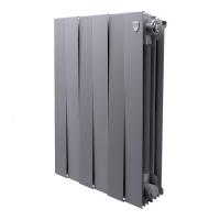 Радиатор биметалл ROYAL THERMO PianoForte 500/Silver Satin 6 секций