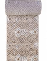 Дорожка ковровая Merinos SIGMA 6266 R BROWN-BEIGE 1 м