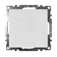 Выключатель 1-кл. СУ STEKKER Катрин мех. 10А белый GLS10-7103-01 39298