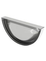 Заглушка желоба ф125мм белый (RAL9003) ВЕГАСТОК