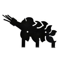 Вешалка металическая 3 крючка "Веник" 15,5*8см "Банные штучки" (25)