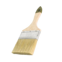 Кисть плоская “Микс-Стандарт”, смешанная щетина, дер. рук., 75мм,  T4P