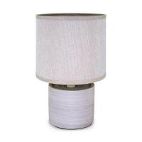 Светильник ЛЮЧИЯ 456  Амстердам  светло-серый настольный 60W Е14, Ø142 h255мм