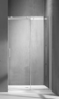 Душевое ограждение SANTREK AQUA Evo-DF-1200-C-Chrome 1200*1950 Прямое, стекло Прозр. 8мм, проф. Хром