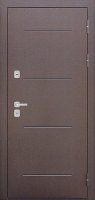 Дверь входная метал. FERRONI ISOTERMA MP 860*2050 L (Медный антик/Тем кипарис/110мм)