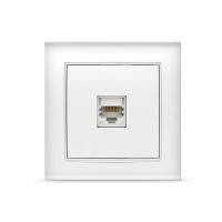 Розетка  комп RJ 45. СП "БРИЛЛИАНТ" бел.