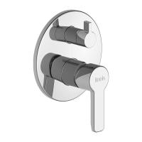 Смеситель встраиваемый IDDIS SENA SENSB00i67 с дивертором и двумя