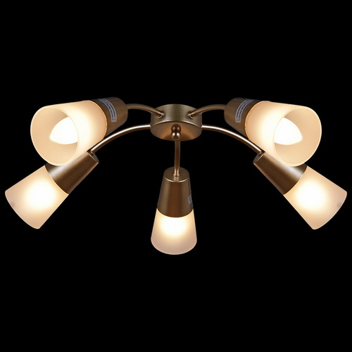 Люстра потолочная 01266-0.3-05B GOLD