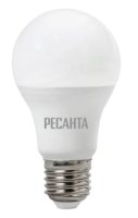 Лампа светодиодная LL-R-A65-15W-230-3K-E27 (груша, 15Вт, тепл., Е27) РЕСАНТА