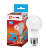 Лампа светодиодная LED-A65-VC 25Вт 230В Е27 4000К 2250Лм IN HOME