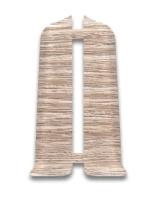 Заглушка правая для плинтуса Дуб латте 229, Деконика