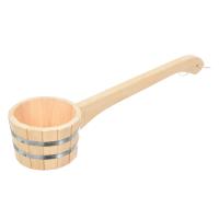 Ковш-черпак 0,6л. бондарный с горизонтальной ручкой  Банные штучки  (5)