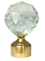 Наконечник LM DECOR Кристалл Золото (2 шт)