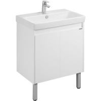 Тумба напольная СКАНДИ Doors 70 белая (под Адриана 70) AQUATON