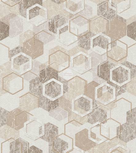 Обои дуплекс 6324-2 Гектор 2 тепл.беж. 0,53 10м МОФ