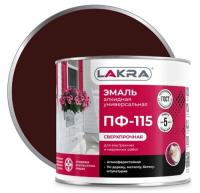 Эмаль ПФ-115 шоколадно-коричневый 2 кг.(Лакра)