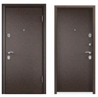 Дверь стальная  ТОРЭКС  DELTA-М10 950 2050 правая (медь медь)